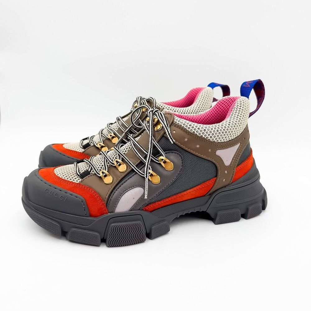 Gucci Boots Flashtrek Chunky Sole Sega Sneakers Size 39.5, 9.5 - Picture 4 of 14